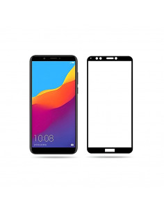 Helmet Full Coverage Glass 2.5D Huawei Y7 Prime (2018), Black 2