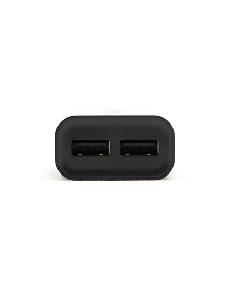 Helmet Wall Charger 2xUSB 2.4A, Black Helmet Wall Charger 2xUSB 2.4A, Black