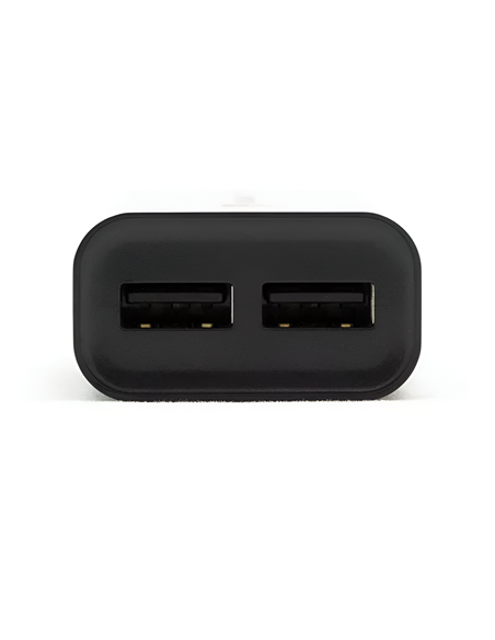 Helmet Wall Charger with Cable USB to Lightning 2xUSB 2.4A, Black Helmet Wall Charger with Cable USB to Lightning 2xUSB 2.4A, Black