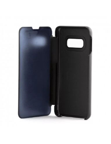 Helmet Case Mirror Flip Samsung S10E, Black