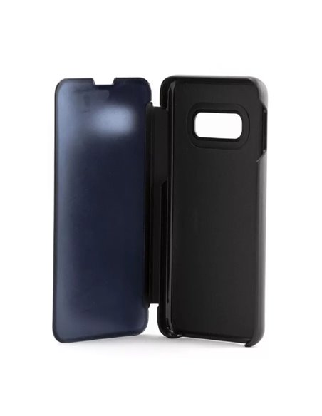 Helmet Case Mirror Flip Samsung S10E, Black