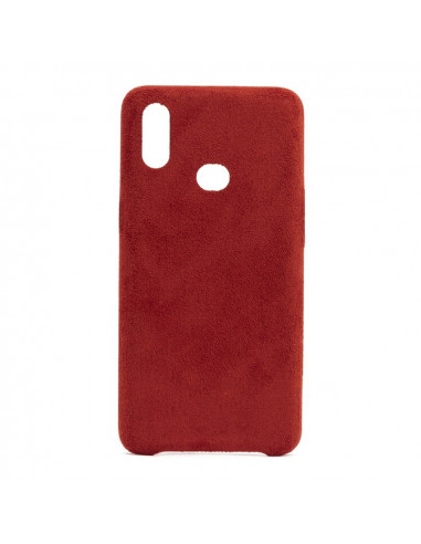 Helmet Case Alcantara Xiaomi Redmi 7, Red