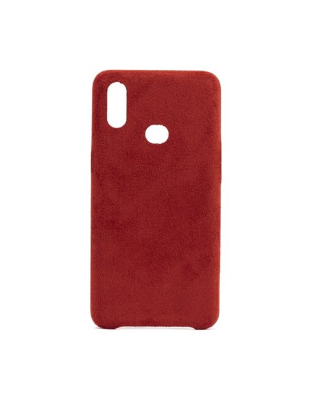 Helmet Case Alcantara Xiaomi Redmi Note 7, Red