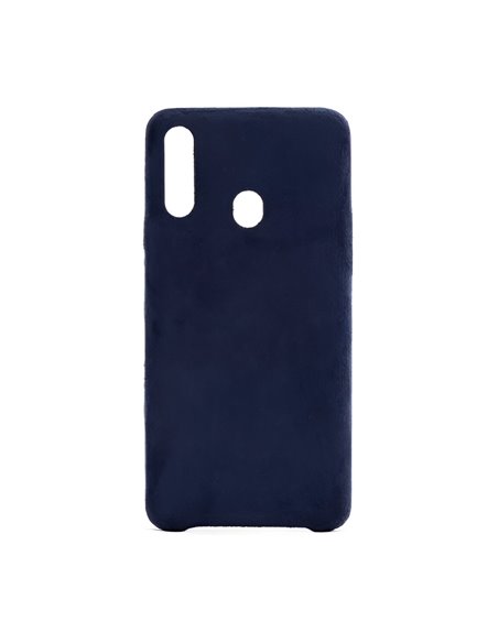 Helmet Case Alcantara Xiaomi Redmi 7, Blue