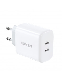 UGREEN Wall Charger 40W 2*Type-C 20W+20W CD243, White 2