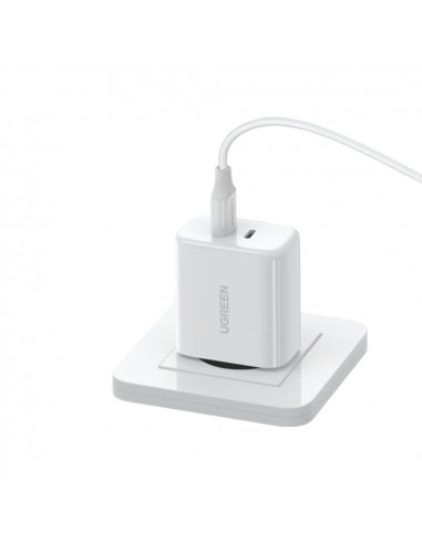 UGREEN Wall Charger 40W 2*Type-C 20W+20W CD243, White