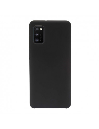 Helmet Case Liquid Silicone Samsung A41, Black