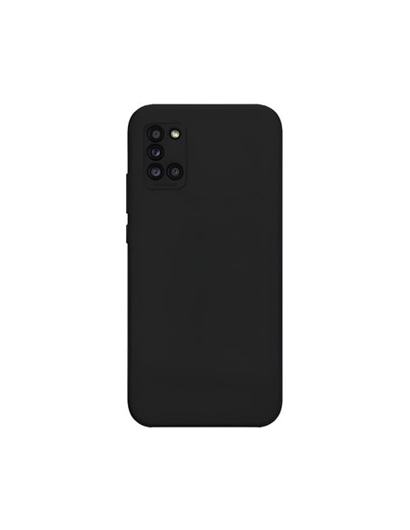 Helmet Case Liquid Silicone Samsung A31, Black