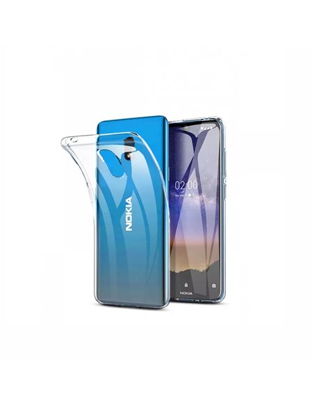 Helmet Case TPU Soft Nokia 2.2, Clear
