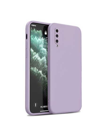 Helmet Case Liquid Silicone Samsung A30S, Purple