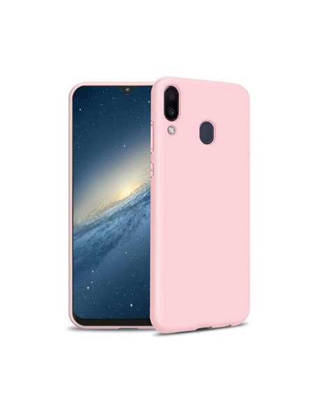 Helmet Case Liquid Silicone Samsung A10S, Pink