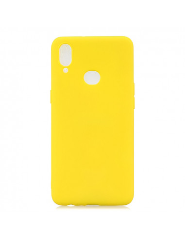 Helmet Case Liquid Silicone Samsung A10S, Yellow