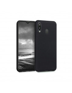 Helmet Case Liquid Silicone Samsung A10S, Black