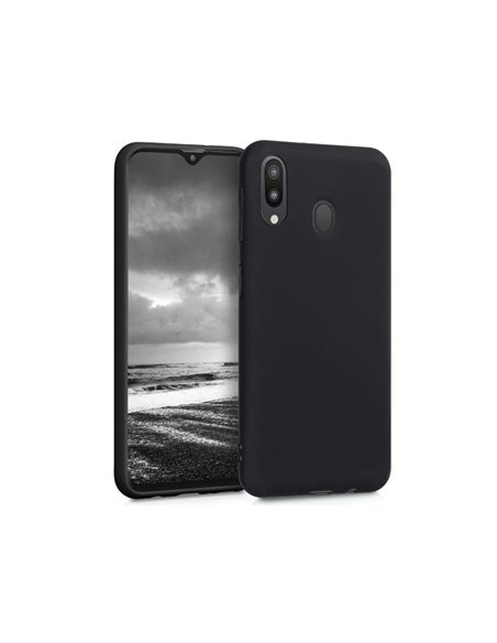 Helmet Case Liquid Silicone Samsung A10S, Black