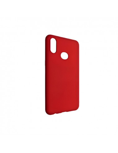 Helmet Case Liquid Silicone Samsung A10S, Red