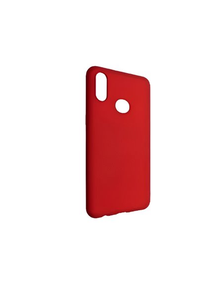 Helmet Case Liquid Silicone Samsung A10S, Red