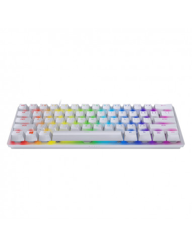 Razer Keyboard Optical Huntsman Mini 60% Clicky Purple Switch US Layout Mercury Edition