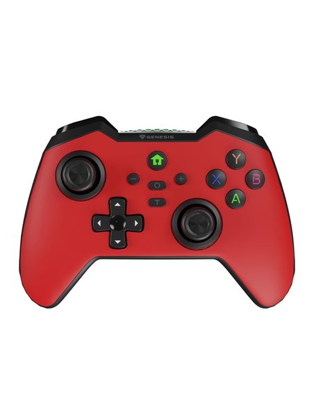 Genesis Gamepad Mangan 400 Wireless (for PC/Switch/Mobile), Red