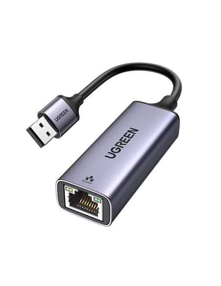 UGREEN Adapter USB 3.0 to RJ45 Gigabit Ethernet CR111, Black