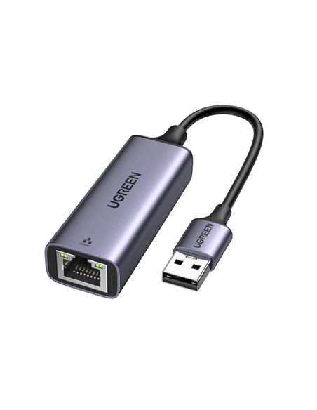 UGREEN Adapter USB 3.0 to RJ45 Gigabit Ethernet CR111, Black