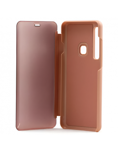 Helmet Case Mirror Flip Samsung A9(2018), Pink