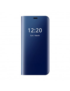 Helmet Case Mirror Flip Samsung A9(2018), Blue