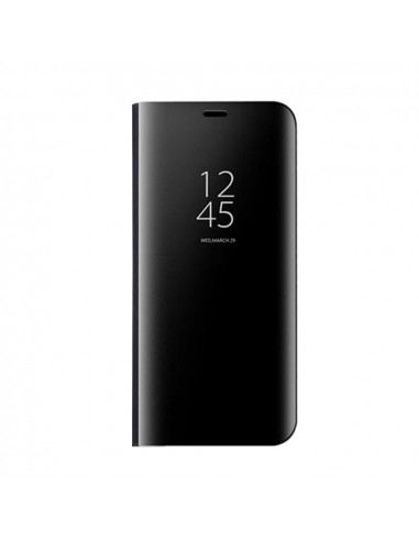 Helmet Case Mirror Flip Samsung A9(2018), Black