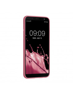 Helmet Case Liquid Silicone Samsung J6 (2018), Pink 2