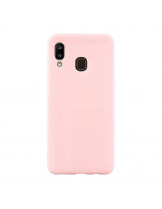 Helmet Case Liquid Silicone Samsung A20, Pink