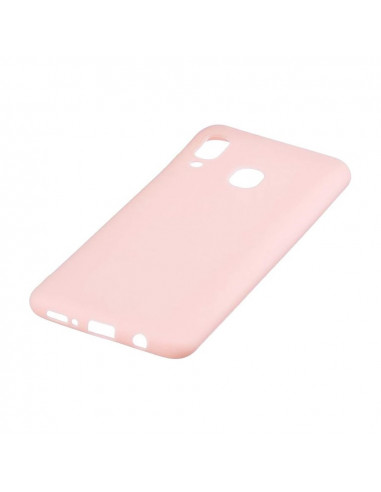 Helmet Case Liquid Silicone Samsung A20, Pink