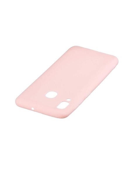 Helmet Case Liquid Silicone Samsung A20, Pink