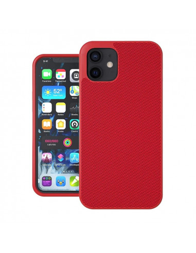 Helmet Case TPU Nylon Series iPhone 12 Mini, Red