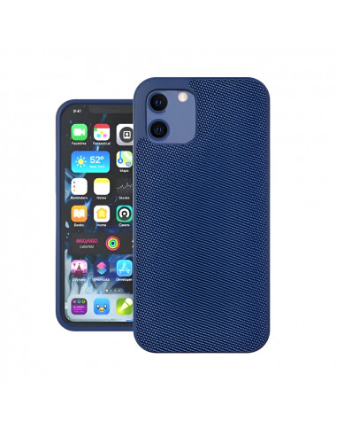 Helmet Case TPU Nylon Series iPhone 12 Mini, Blue