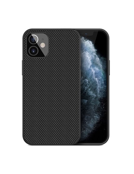 Helmet Case TPU Nylon Series iPhone 12 Mini, Black