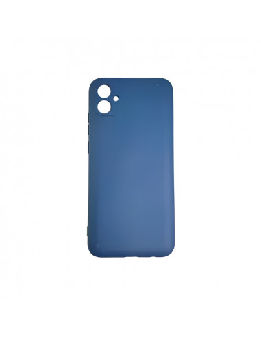 Helmet Case Liquid Silicone Samsung A04, Blue