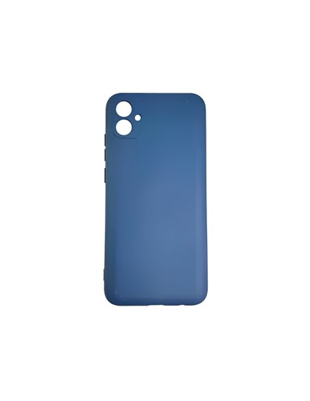 Helmet Case Liquid Silicone Samsung A04, Blue
