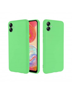 Helmet Case Liquid Silicone Samsung A04, Green