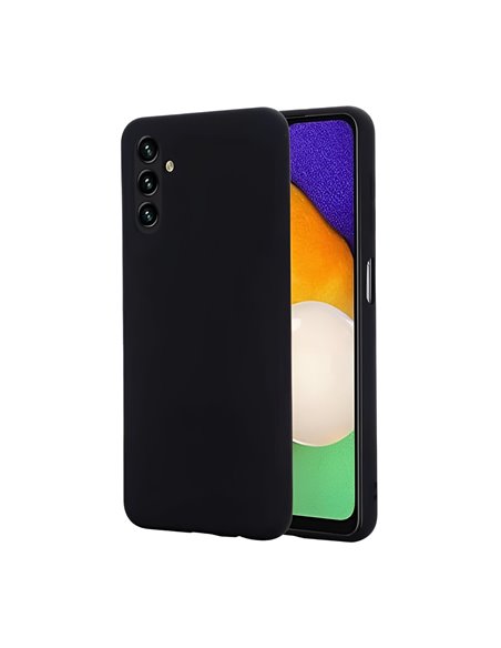 Helmet Case Liquid Silicone Samsung A04S, Black