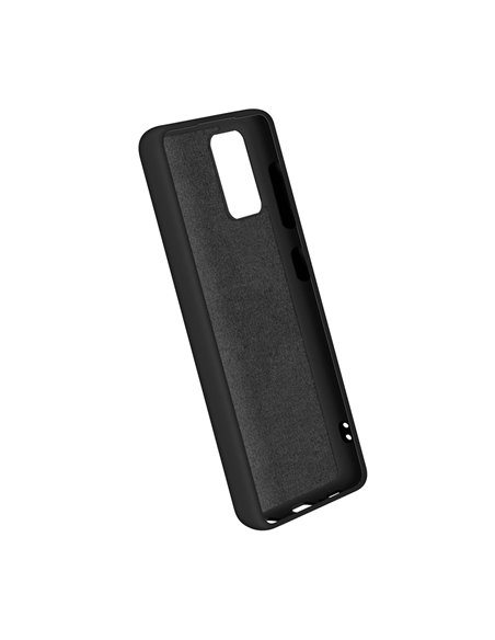 Helmet Case Liquid Silicone Samsung A71, Black