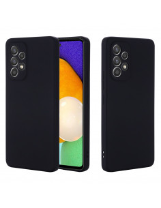 Helmet Case Liquid Silicone Samsung A54, Black 2