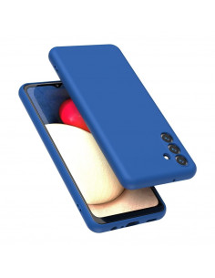 Helmet Case Liquid Silicone Samsung A14, Blue