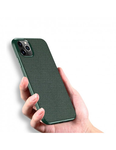 Helmet Case TPU Nylon Series iPhone 11 Pro, Green