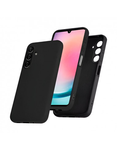 Helmet Case Liquid Silicone Samsung A14, Black