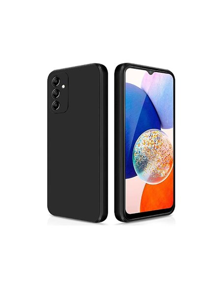 Helmet Case Liquid Silicone Samsung A24, Black
