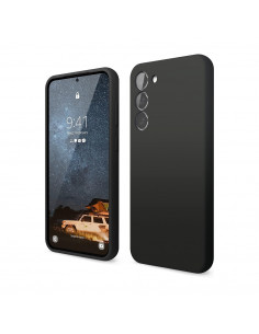 Helmet Case Liquid Silicone Samsung S23 Plus, Black