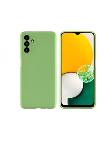 Helmet Case Liquid Silicone Samsung A34, Green