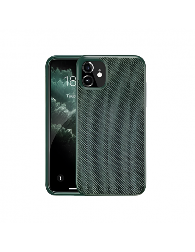 Helmet Case TPU Nylon Series iPhone 12/12 Pro, Green