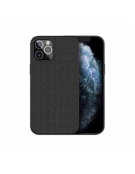Helmet Case TPU Nylon Series iPhone 12 Pro Max, Black Helmet Case TPU Nylon Series iPhone 12 Pro Max, Black