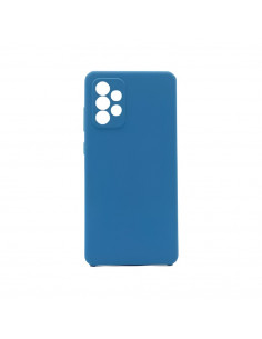 Helmet Case Liquid Silicone Samsung A54, Blue