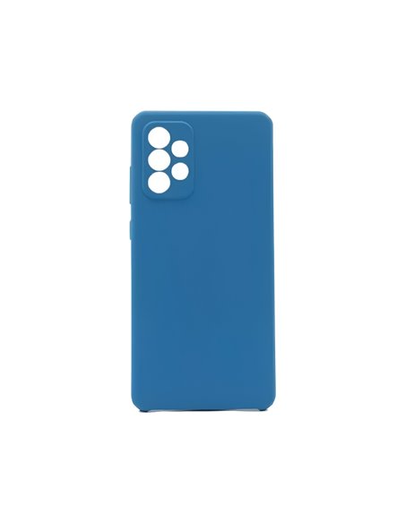 Helmet Case Liquid Silicone Samsung A54, Blue